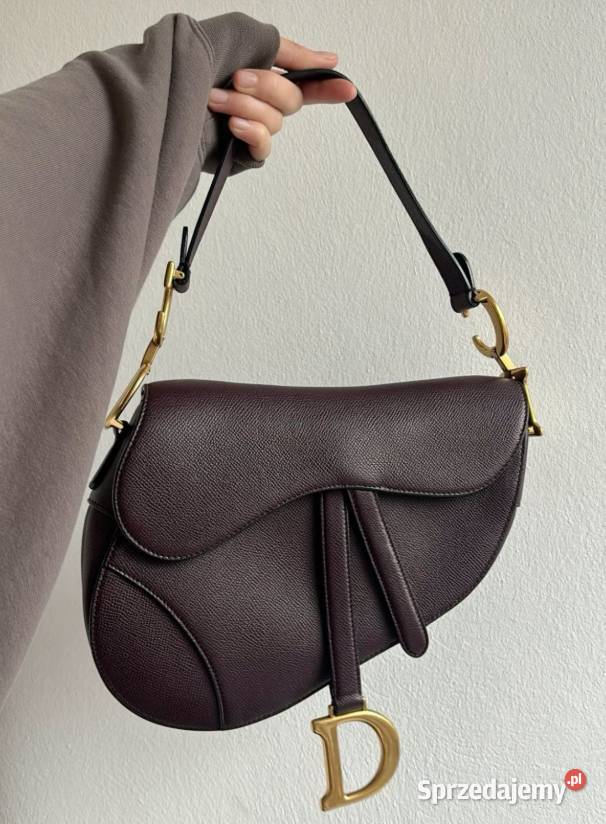 Torebka Dior saddle brazowa czekoladowy skóra Wrocław sprzedam