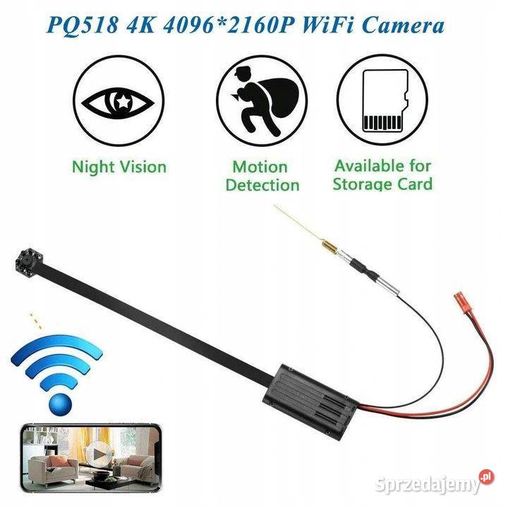 MIKRO KAMERA 4K SZPIEGOWSKA DETEKCJA DZIEŃ NOC Pozostałe dolnośląskie Wrocław