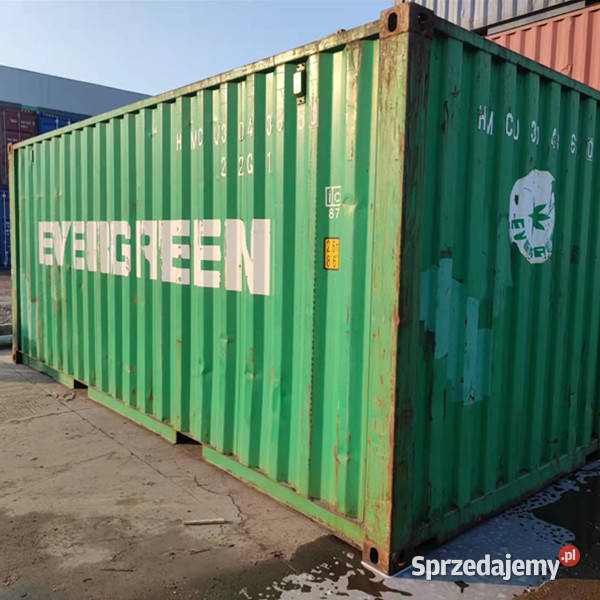 Kontener morski magazynowy 20DV 6 metrowy Starogard Gdański