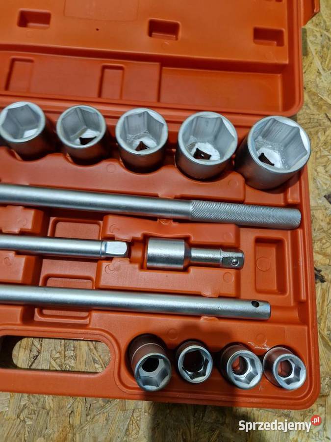 KLUCZE NASADOWE 34 6KĄTNE 21el 1950mm TIR Głogowa