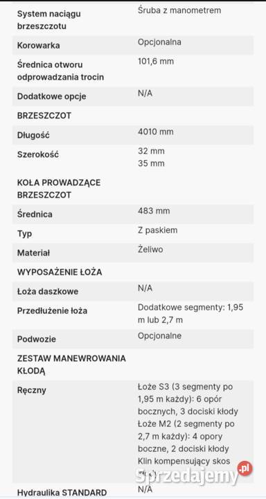 TRAK Maszyna do cięcia i obróbki drewna