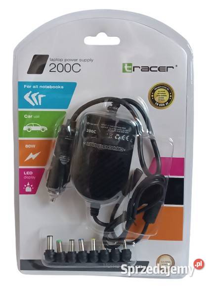 Tracer 200C Zasilacz samochodowy do notebooka podkarpackie Rzeszów