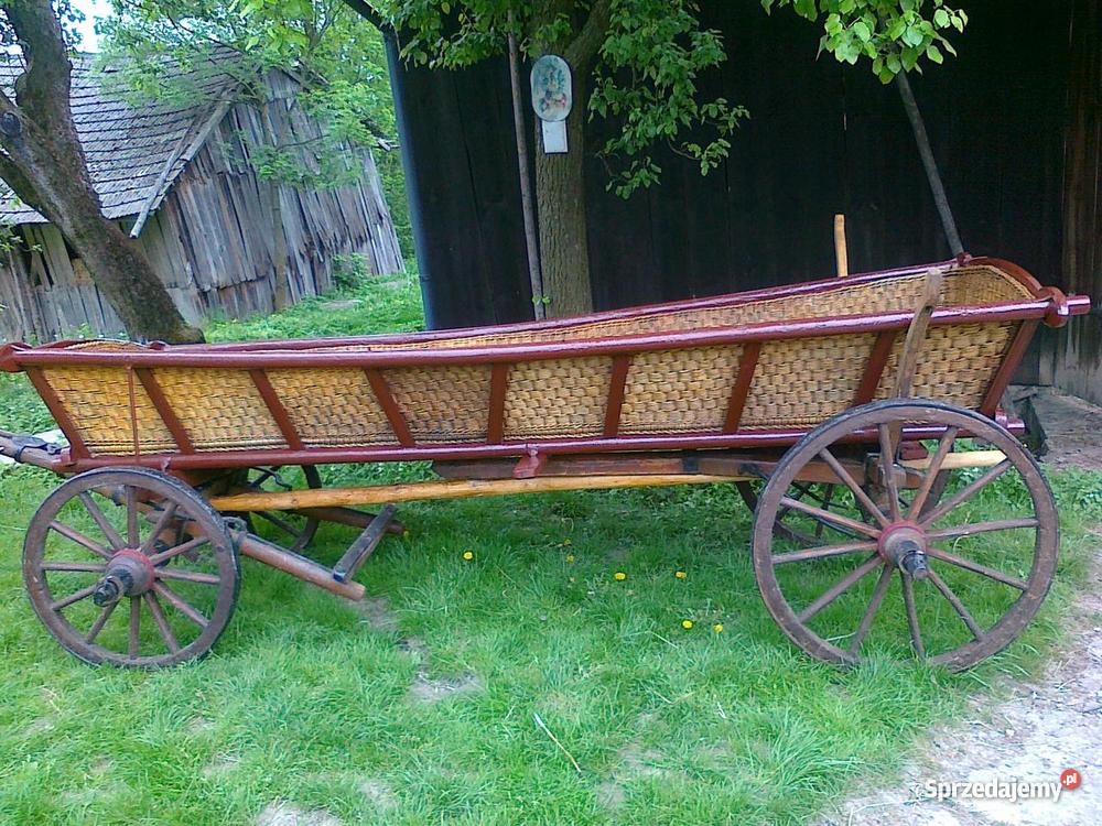 Wóz żelazny zabytkowy Kańczuga