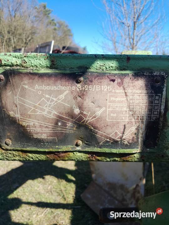 pług fortschritt dwuskibowy Wykroty