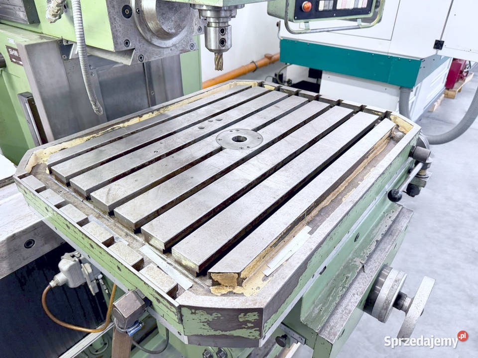 Frezarka uniwersalna SHW UF 21 z Niemiec Produkcja lubuskie Zabór