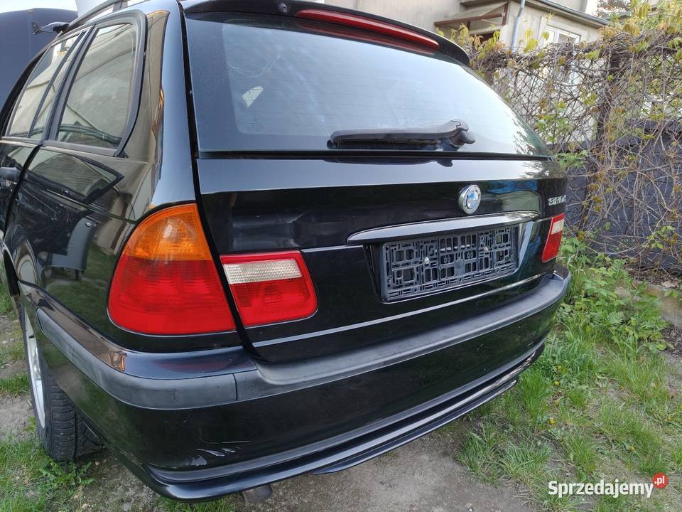 Bmw e46 kombi klapa tylna kompletna Black łódzkie Aleksandrów Łódzki