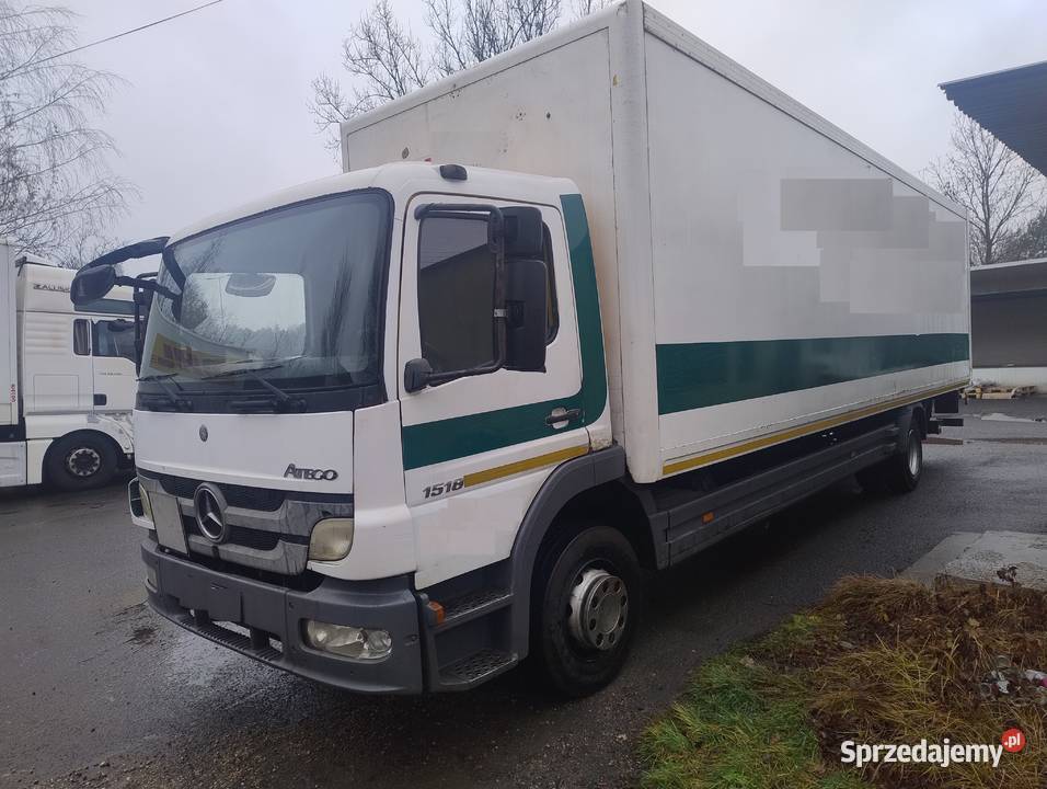 mercedes atego 1518 rama kontener diesel Grabów-Wójtostwo