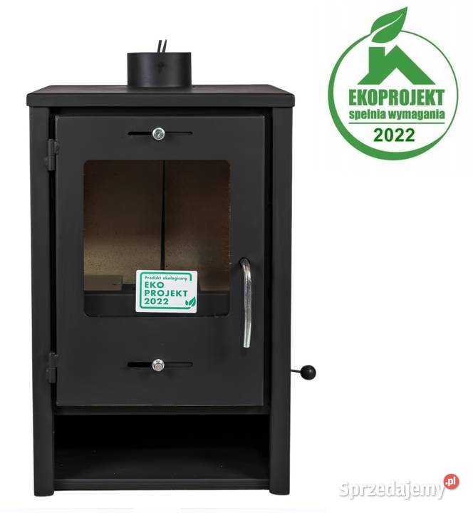 Piec stalowy ECO koza kominek KOMINKOWY SZAMOT