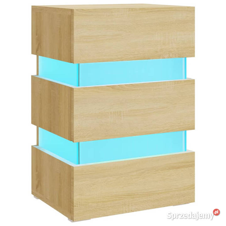 Szafka nocna dąb sonoma 45x35x67 materiał Warszawa