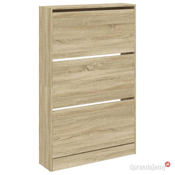 Szafka na buty dąb sonoma 80x21x1255 WM839926 Warszawa
