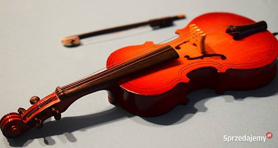 Miniaturowy model wiolonczeli jakość wykonania kujawsko-pomorskie Chełmno sprzedam
