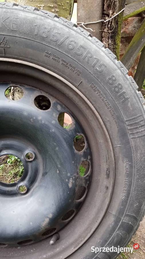 Opony z felgami 18565R15 88H 185 Złotoryja sprzedam