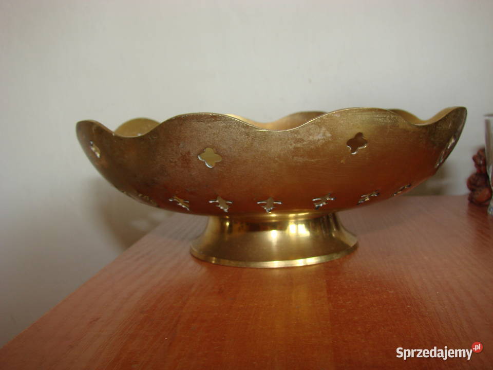 mosiężna patera Pruszcz Gdański sprzedam