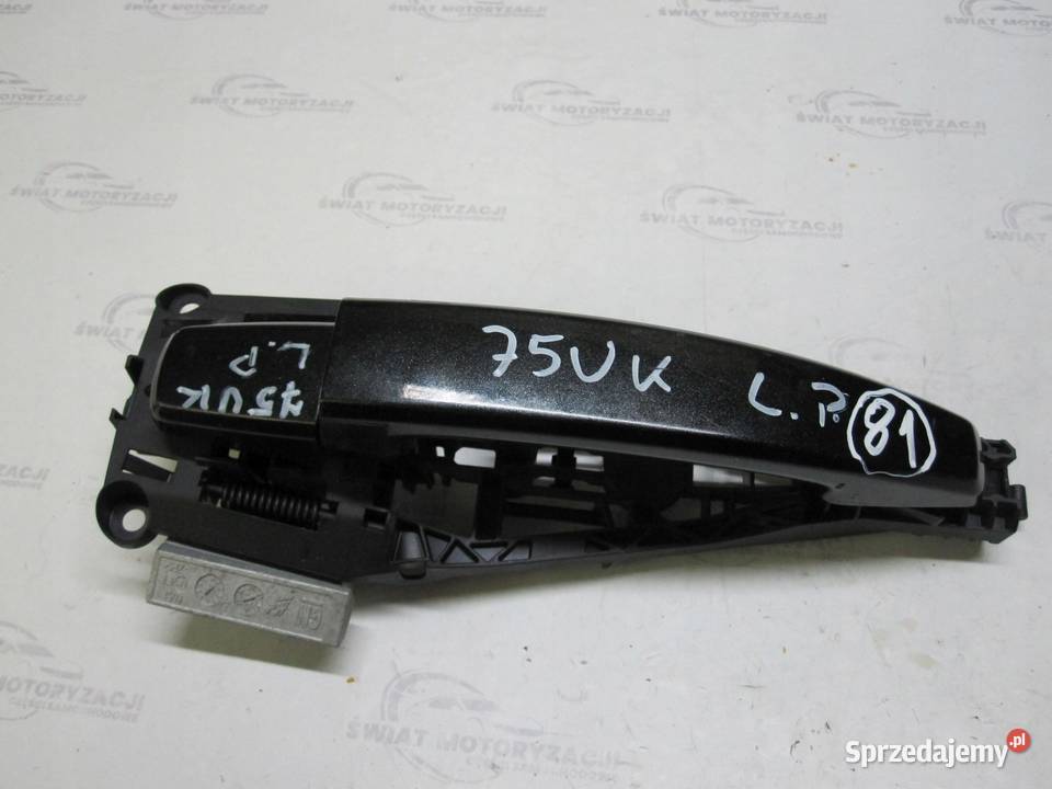 OPEL MERIVA B 13r klamka zewnętrzna drzwi lewy osobowe