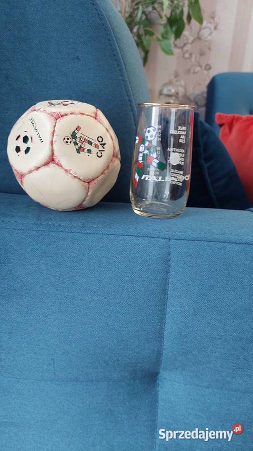 Szklanki z Mistrzostw Świata 86 i 90 Katowice