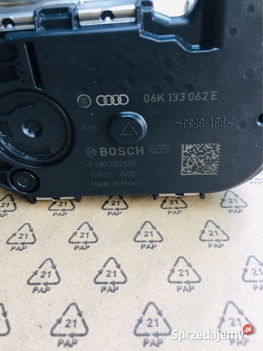 Przepustnica powietrza Bosch 06K133062E Biała Podlaska