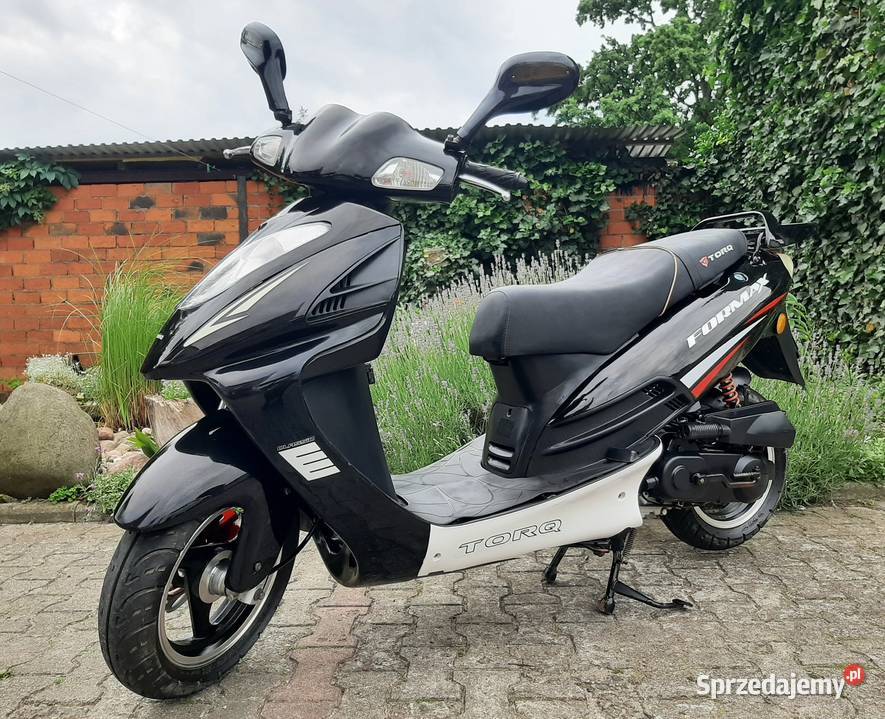 Zadbany duży skuter Torq Formax 50 4t 2017r 3057 3057km Tuczno