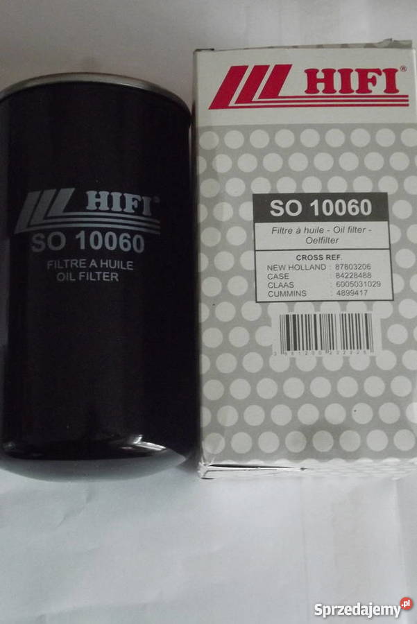 Filtr oleju SO 10060 CASE IHCLAASFORD Parczew