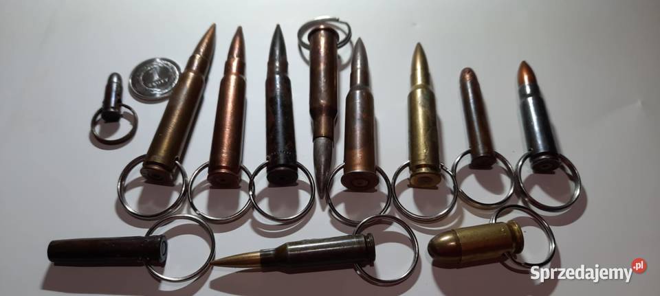 Brelok Nabój Łuska Oryginał Warszawa