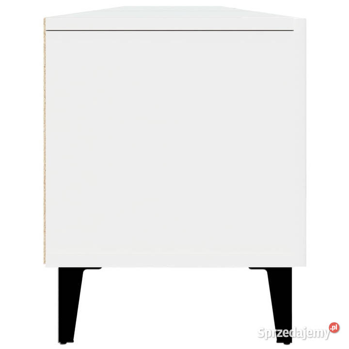 Szafka pod TV biała 180x315x40 materiał