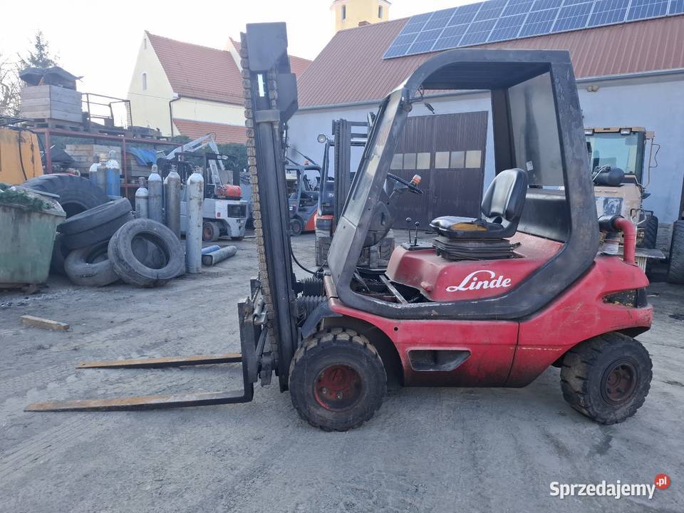 Wózek widłowy Linde H25D przesów boczny wideł Linde Targoszyn sprzedam