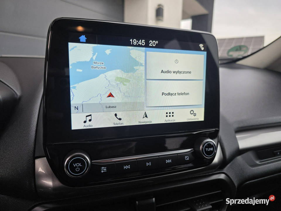 Ford EcoSport śliczny 88197 duża NAVI SYNC 3 PDC ESP wielkopolskie Czarnków sprzedam