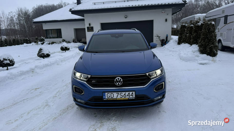 Volkswagen TRoc RLine 15tsi automat 150 polski system Start-Stop Gdańsk