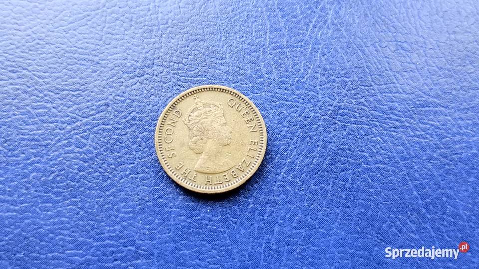 Stare monety 5 cent 1958 Hong Kong Lesko