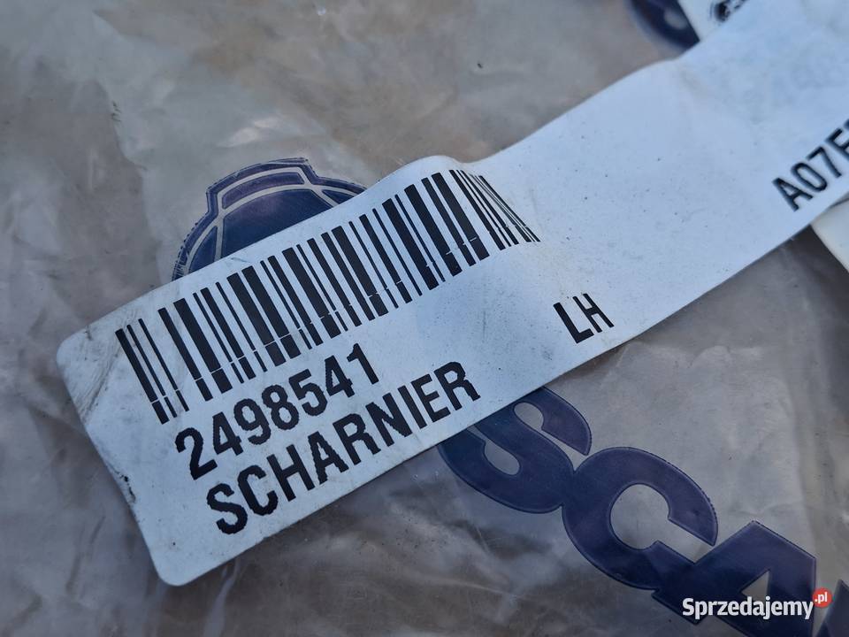 SCANIA R S G P ZAWIAS DRZWI GÓRNY LEWY NOWY Bieleń