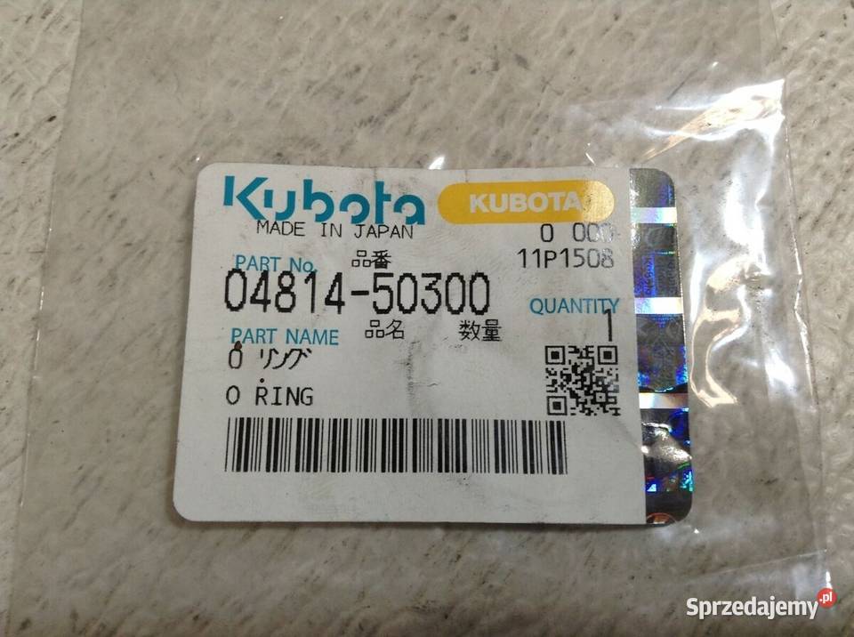 Uszczelka do korka oleju pomorskie Kobylnica