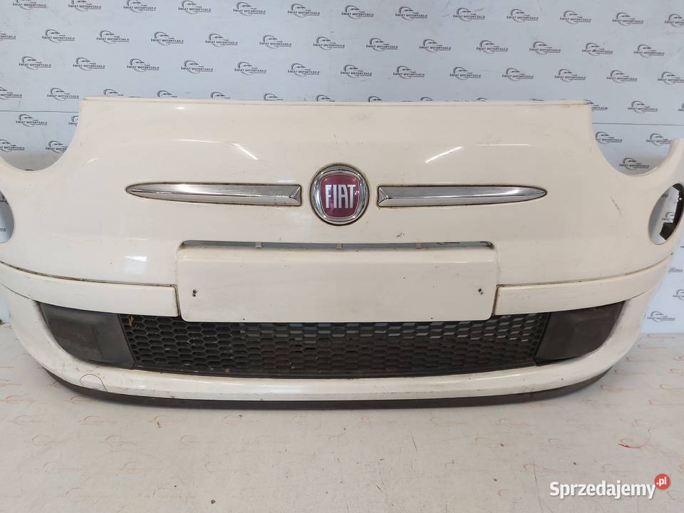 FIAT 500 10r zderzak przód 735426888 Zderzaki Kielce