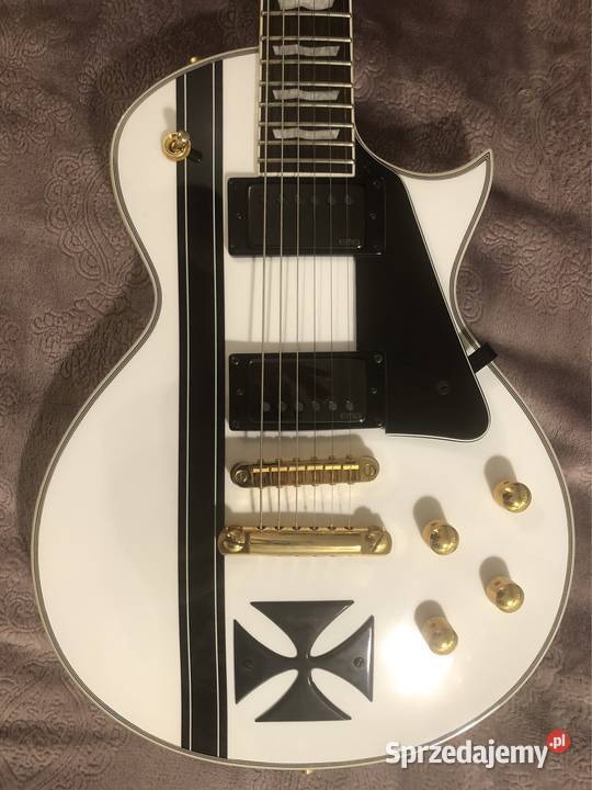 ESP LTD Iron Cross SW snow white custom gitara elektryczna l