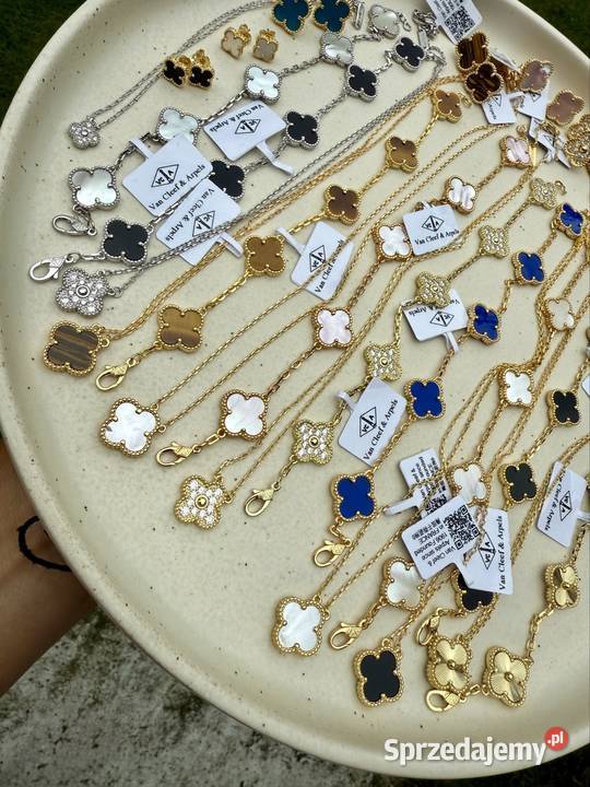 Kolczyki naszyjnik bransoletka łańcuszek VC mazowieckie sprzedam