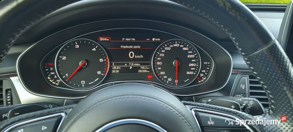 Audi A6 C7 Avant 30 TDI V6 Quattro SLine łopatki zmiany biegów Chojnice