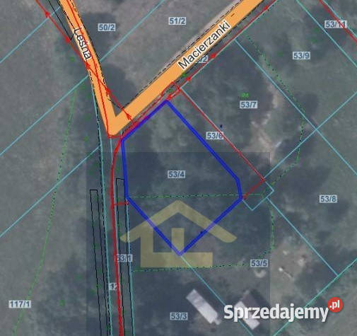 Działka letniskowa w pobliżu Narwi mazowieckie Ostrykół Dworski sprzedam