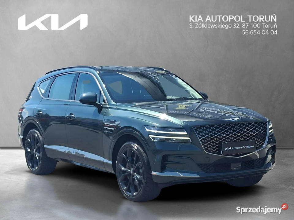 Genesis GV80 FV23 Alcantara kamery 360 lexicon 17000km Toruń