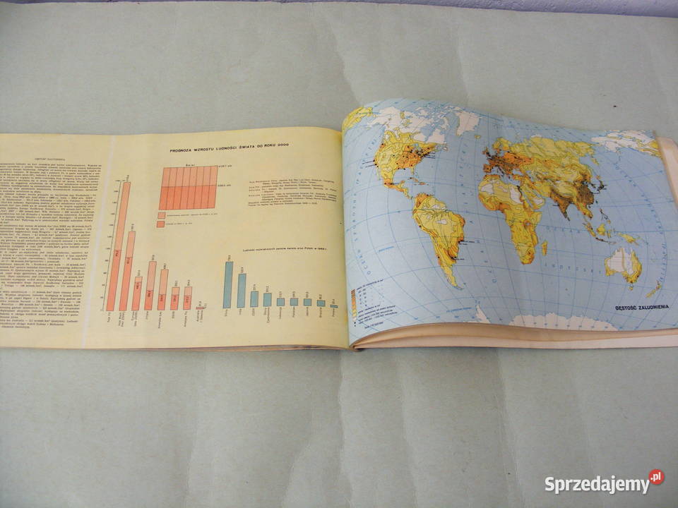 Powszechny atlas świata Atlas przemian Oborniki Śląskie