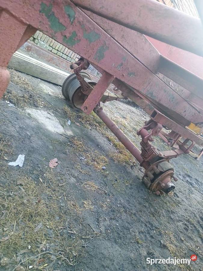 Przyczepa Autosan d35 wywrotka na części wielkopolskie Pępowo