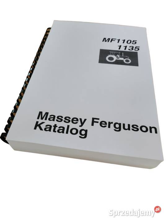 MASSEY FERGUSON 1105 1135 katalog części Gdańsk
