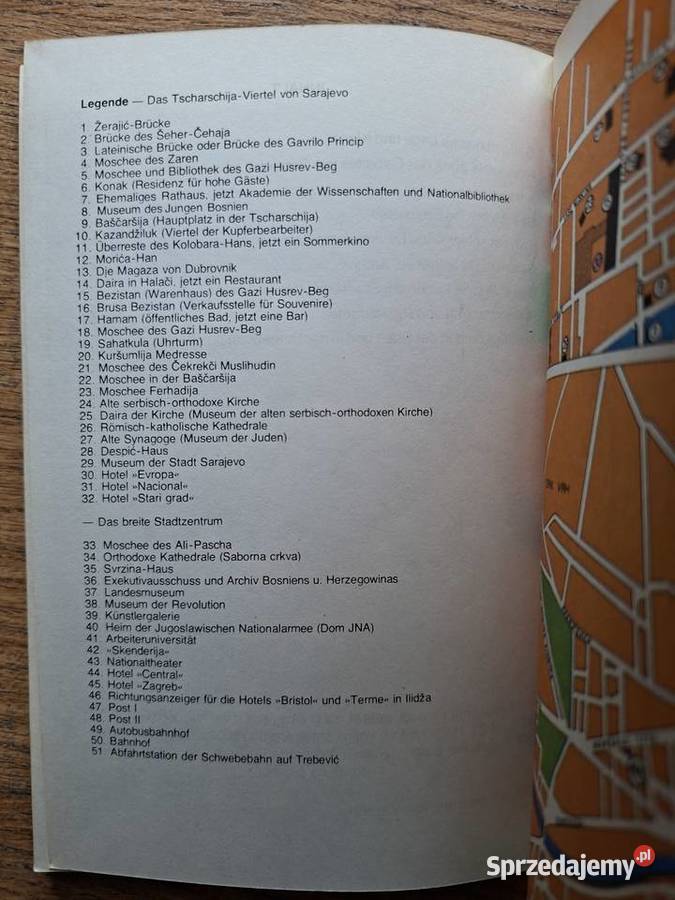 Sarajevo und Umgebung Mapy i przewodniki Kraków