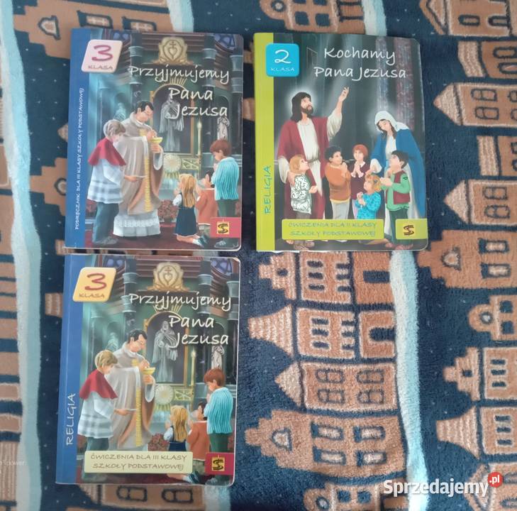 Sprzedam podr do religii kl 3 szk podst i ćw tradycyjny podręcznik Bukowno