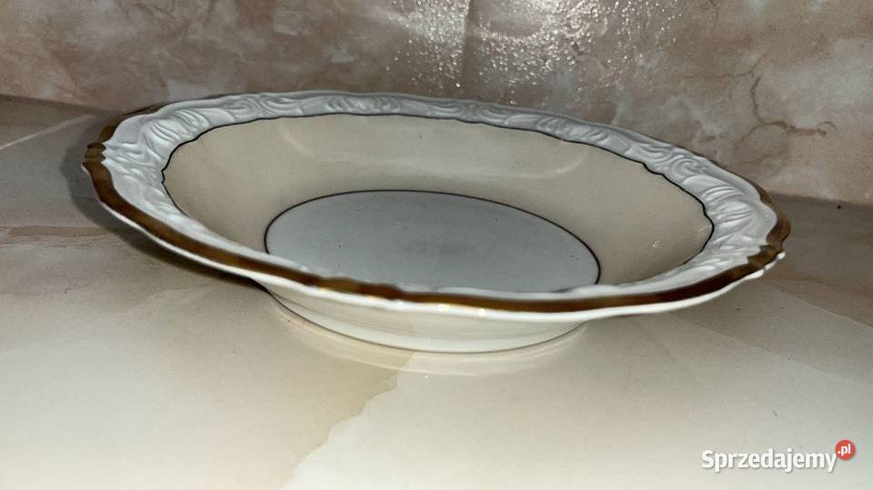 Salaterki Miseczki Sygnatura logo firmy Porcelana i szkło