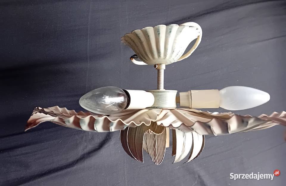 Francuska lampa sufitowa Mid Century Modern Koźminek