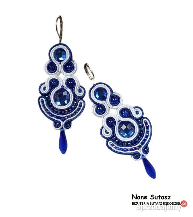 Komplet zawieszka i kolczyki sutasz Nane Sutasz