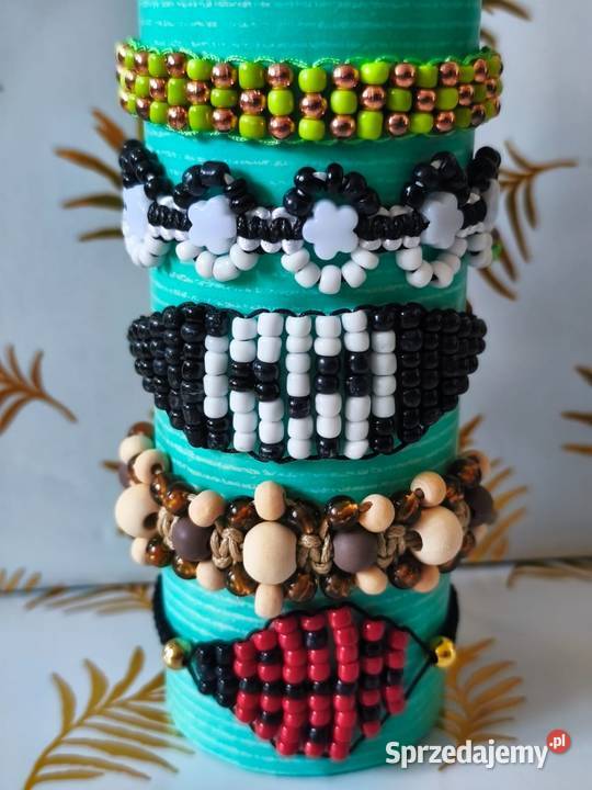 Bransoletki ręcznie robione Żarki Średnie