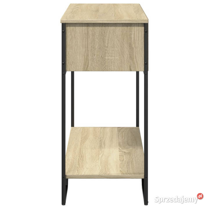Stolik konsolowy dąb sonoma 100x35x745 WM848530 Meble Warszawa sprzedam