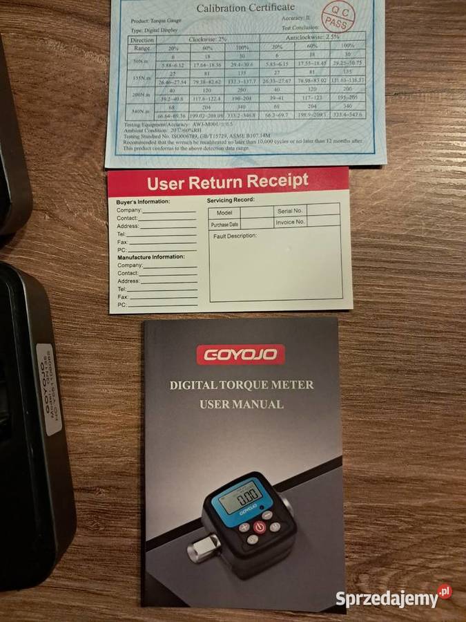 nowy adapter cyfrowy dynamometryczny GN135 14 38 Sandomierz