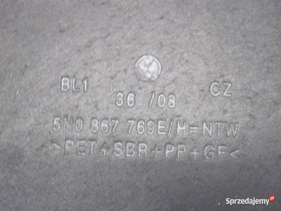 VOLKSWAGEN TIGUAN I 08r półka bagażnika osobowe Kielce