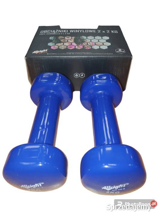 Hantle winylowe fitness 2 x 2 Dębica