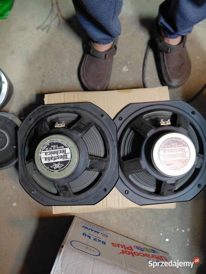 Głośniki Westfalia Technika do kolumn basowe 8 Gostynin